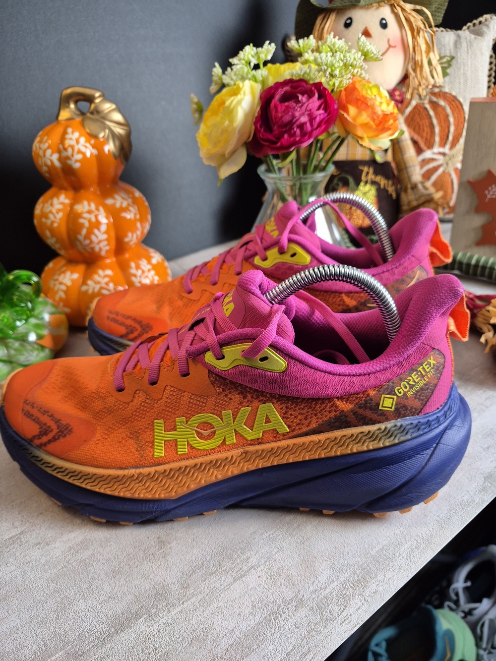 Hoka Womens Challenger ATR Gore-Tex! Multi-Color! Size 10b